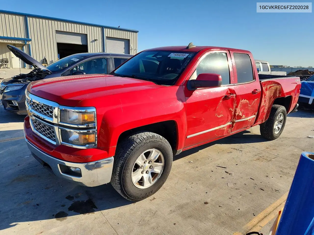 2015 Chevrolet Silverado K1500 Lt VIN 1GCVKREC6FZ202028 фото 1
