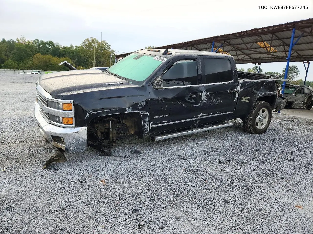 2015 Chevrolet Silverado K2500 Heavy Duty Ltz VIN 1GC1KWE87FF677245 фото 1
