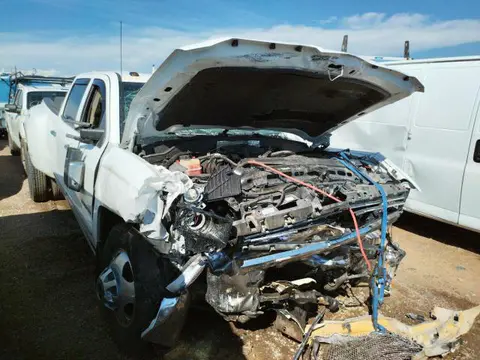 1GC4K0E86GF140295 — 2016 Chevrolet Silverado, Передняя часть (Front End), фото до ремонта