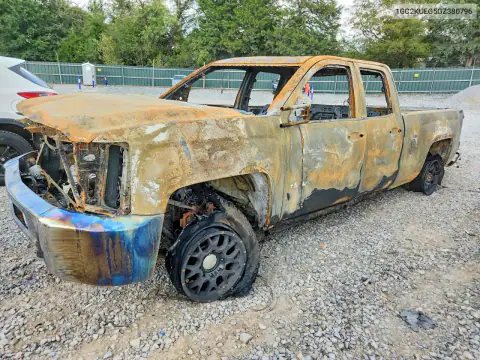 1GC2KUEG5GZ380796 — 2016 Chevrolet Silverado, Пожар, фото до ремонта