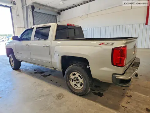 2016 Chevrolet Silverado K1500 Ltz VIN 3GCUKSEC3GG148451 фото 2