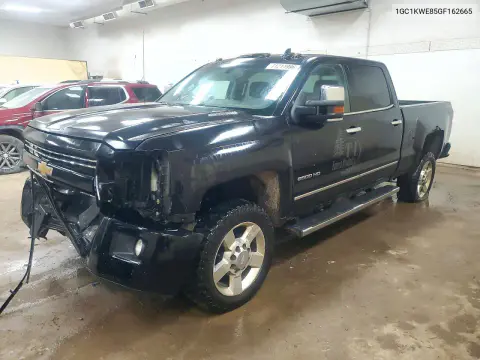 1GC1KWE85GF162665 — 2016 Chevrolet Silverado, Передняя часть, фото до ремонта