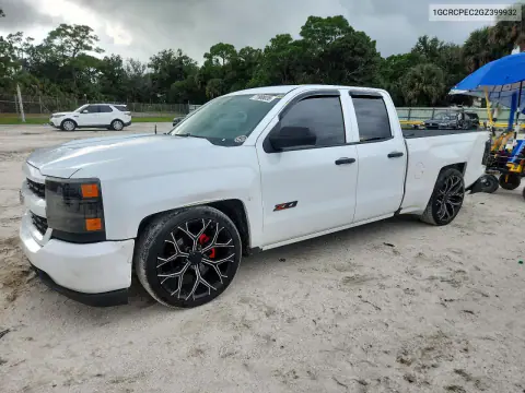 2016 Chevrolet Silverado C1500 Custom VIN 1GCRCPEC2GZ399932 фото 1