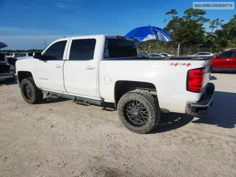 2016 Chevrolet Silverado K1500 Lt VIN 3GCUKREC2GG359715 фото 2