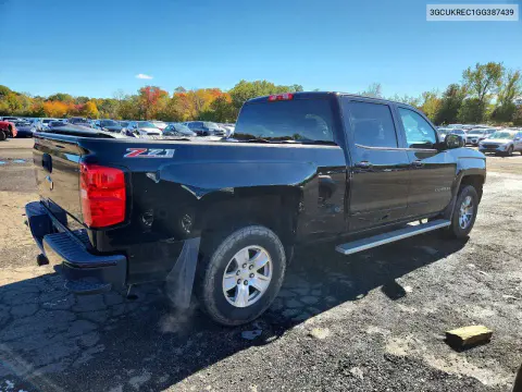 2016 Chevrolet Silverado K1500 Lt VIN 3GCUKREC1GG387439 фото 3