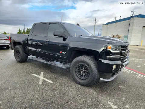 2016 Chevrolet Silverado K1500 Ltz VIN 3GCUKSEC3GG274325 фото 4
