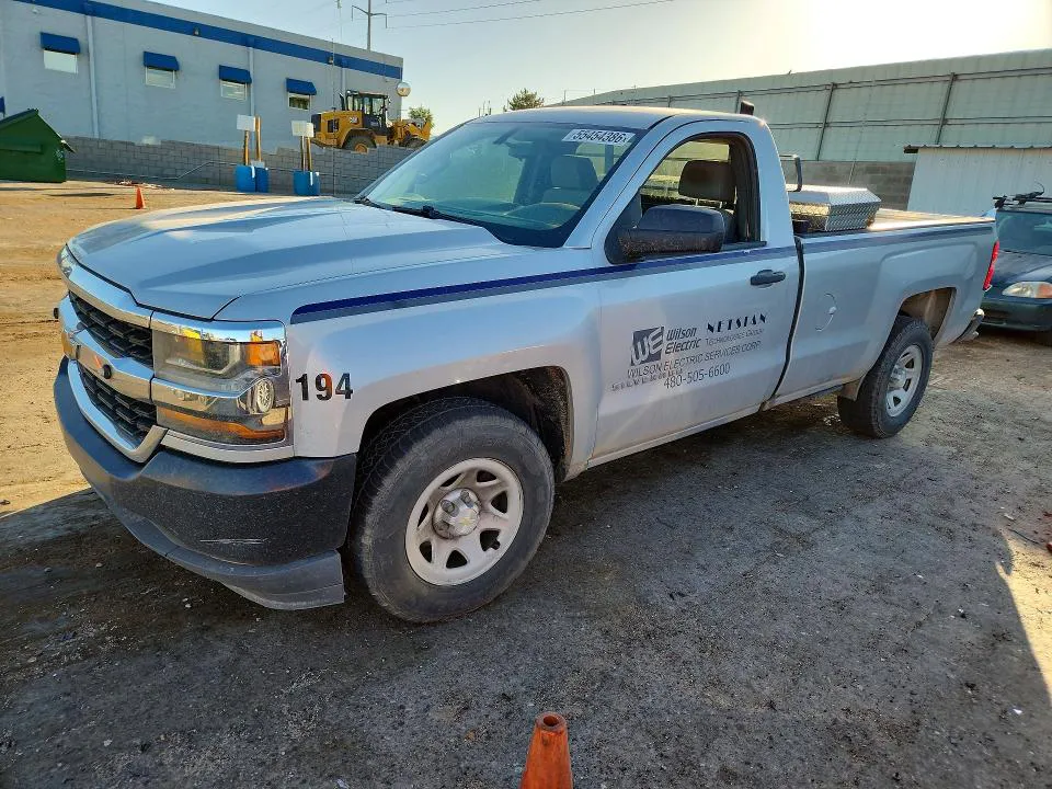 2017 CHEVROLET SILVERADO VIN 1GCNCNEHXHZ238809 фото 1