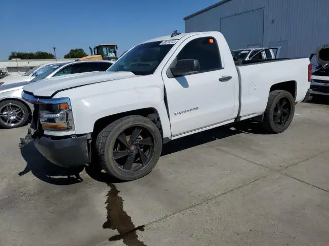 1GCNCNEH5HZ140674 — 2017 Chevrolet Silverado, Передняя часть (Front End), фото до ремонта