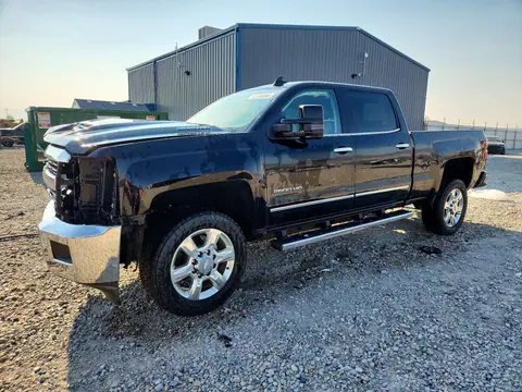 1GC1KWEY0HF117537 — 2017 Chevrolet Silverado, Передняя часть (Front End), фото до ремонта