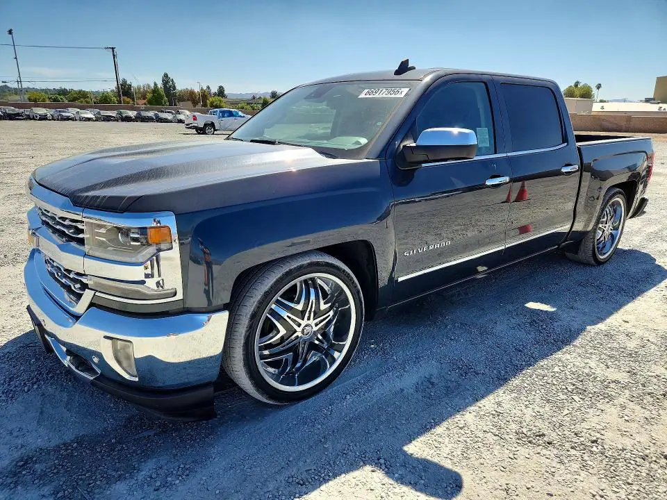 3GCPCSEC8HG373881 Chevrolet Silverado 2017 — повреждение Задняя часть, фото до ремонта