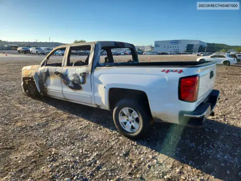 2017 Chevrolet Silverado K1500 Lt VIN 3GCUKREC7HG487000 фото 2