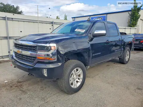 3GCUKREC1HG369279 — 2017 Chevrolet Silverado, Сторона, фото до ремонта