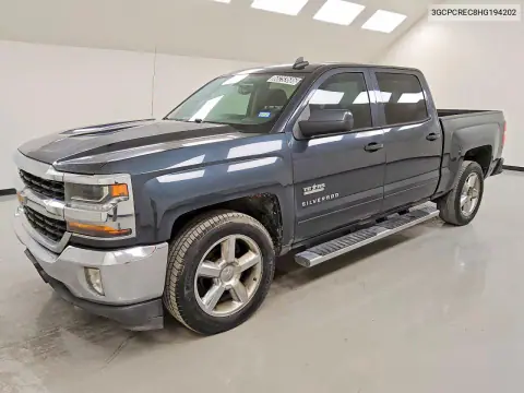 3GCPCREC8HG194202 — 2017 Chevrolet Silverado, Механические повреждения, фото до ремонта