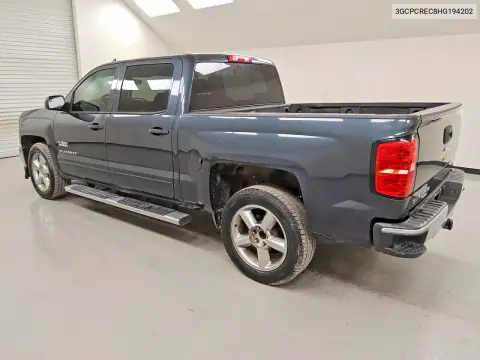 2017 Chevrolet Silverado C1500 Lt VIN 3GCPCREC8HG194202 фото 2