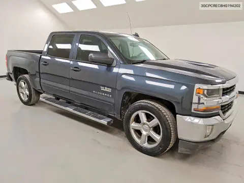 2017 Chevrolet Silverado C1500 Lt VIN 3GCPCREC8HG194202 фото 4