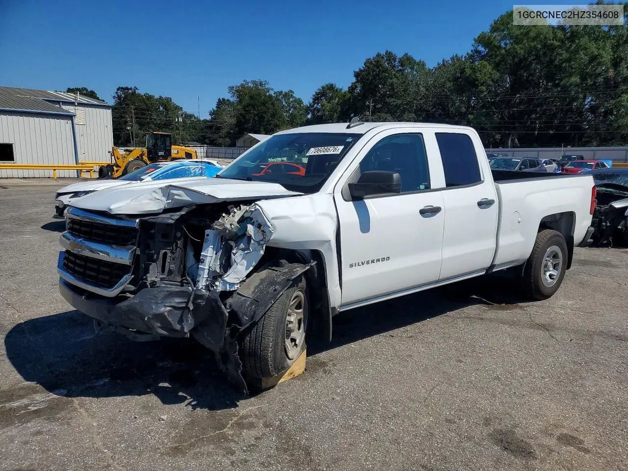 2017 Chevrolet Silverado C1500 VIN 1GCRCNEC2HZ354608 фото 1
