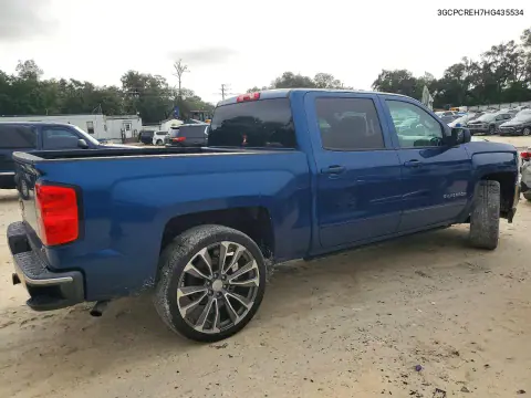 2017 Chevrolet Silverado C1500 Lt VIN 3GCPCREH7HG435534 фото 3