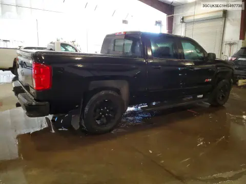 2017 Chevrolet Silverado K1500 Ltz VIN 3GCUKSEC1HG497738 фото 3