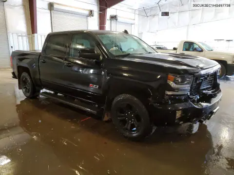 2017 Chevrolet Silverado K1500 Ltz VIN 3GCUKSEC1HG497738 фото 4