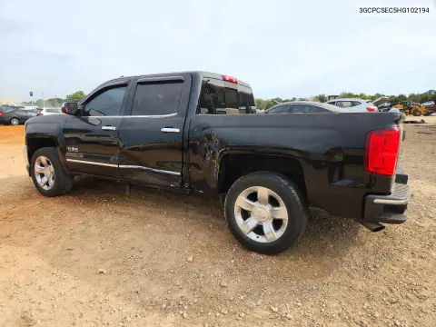 2017 Chevrolet Silverado C1500 Ltz VIN 3GCPCSEC5HG102194 фото 2