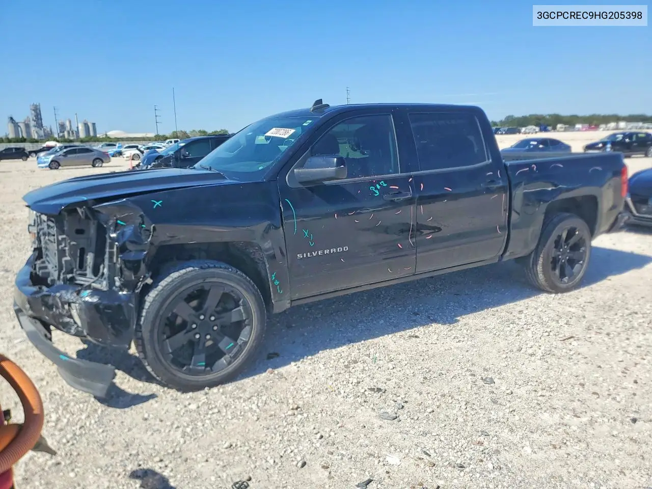2017 Chevrolet Silverado C1500 Lt VIN 3GCPCREC9HG205398 фото 1