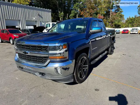 1GCVKREC5HZ381469 — 2017 Chevrolet Silverado, Мелкие вмятины и царапины, фото до ремонта