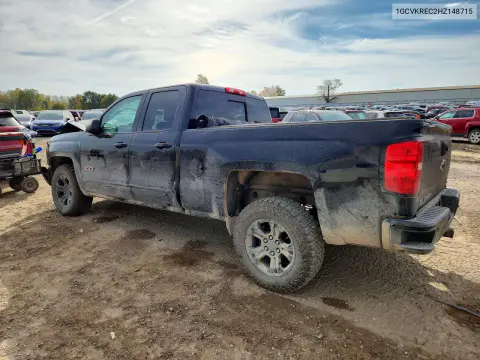 2017 Chevrolet Silverado K1500 Lt VIN 1GCVKREC2HZ148715 фото 2
