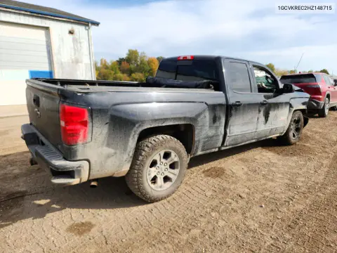 2017 Chevrolet Silverado K1500 Lt VIN 1GCVKREC2HZ148715 фото 3
