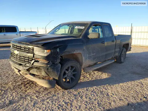 2017 Chevrolet Silverado C1500 Custom VIN 1GCRCPEC4HZ295928 фото 1