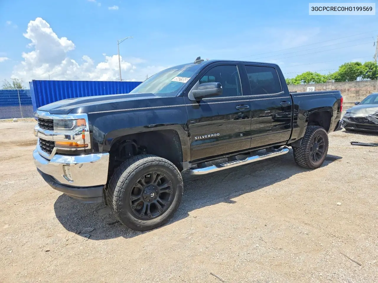 3GCPCREC0HG199569 Chevrolet Silverado 2017 — повреждение Мелкие вмятины и царапины, фото до ремонта