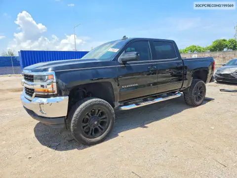 3GCPCREC0HG199569 — 2017 Chevrolet Silverado, Мелкие вмятины и царапины, фото до ремонта