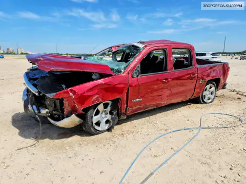 3GCPCREC6JG400994 — 2018 Chevrolet Silverado, Повреждения со всех сторон, фото до ремонта