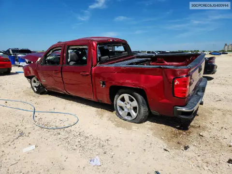 2018 Chevrolet Silverado C1500 Lt VIN 3GCPCREC6JG400994 фото 2