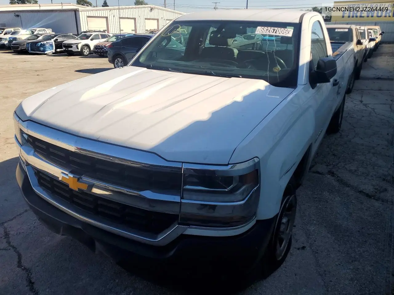 2018 Chevrolet Silverado C1500 VIN 1GCNCNEH2JZ264469 фото 1