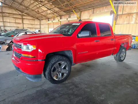 3GCUKPEC4JG424317 — 2018 Chevrolet Silverado, Сторона, фото до ремонта