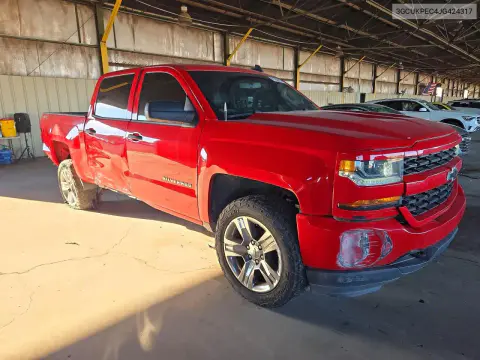 2018 Chevrolet Silverado K1500 Custom VIN 3GCUKPEC4JG424317 фото 4