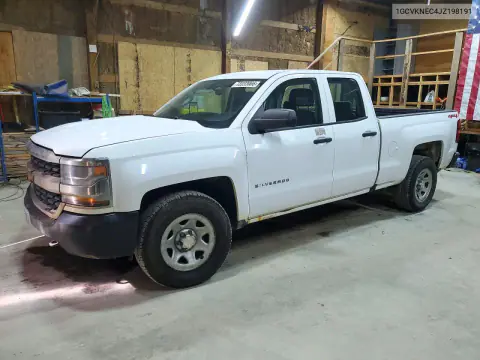 1GCVKNEC4JZ198191 — 2018 Chevrolet Silverado, Ходовая часть, фото до ремонта