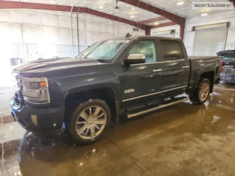 3GCUKTEJ5JG528161 — 2018 Chevrolet Silverado, Передняя часть, фото до ремонта