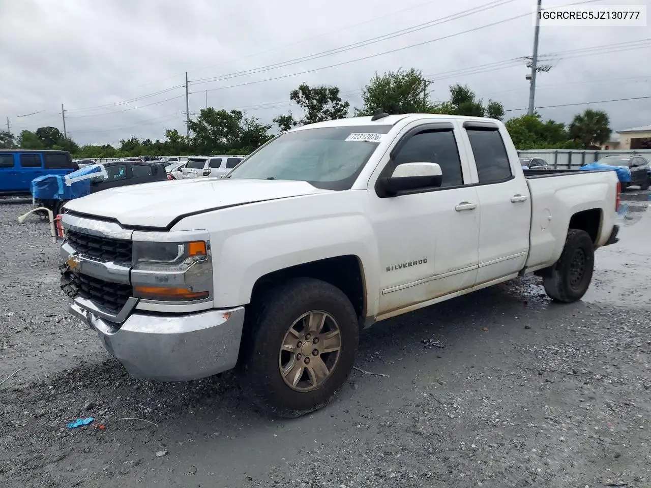 2018 Chevrolet Silverado C1500 Lt VIN 1GCRCREC5JZ130777 фото 1