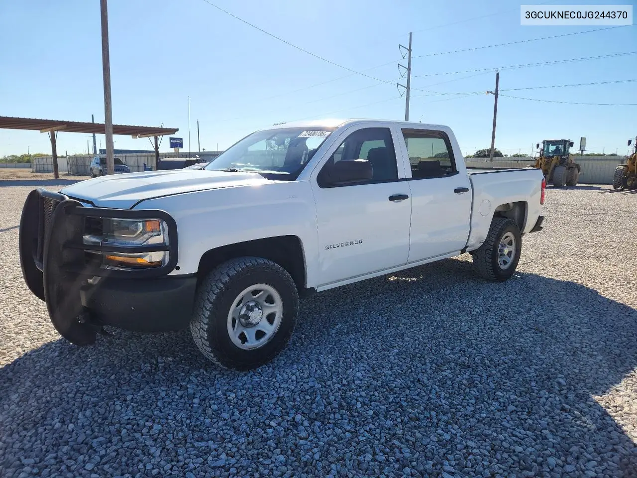 2018 Chevrolet Silverado K1500 VIN 3GCUKNEC0JG244370 фото 1