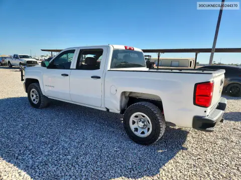 2018 Chevrolet Silverado K1500 VIN 3GCUKNEC0JG244370 фото 2