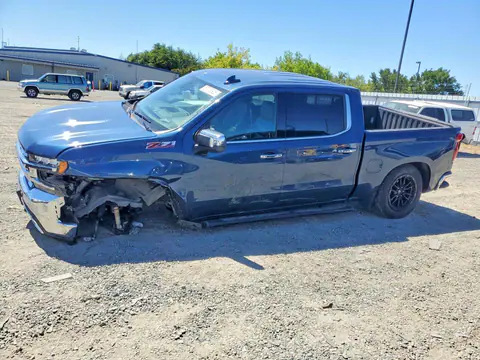 1GCUYGED1KZ174236 — 2019 Chevrolet Silverado, Передняя часть (Front End), фото до ремонта