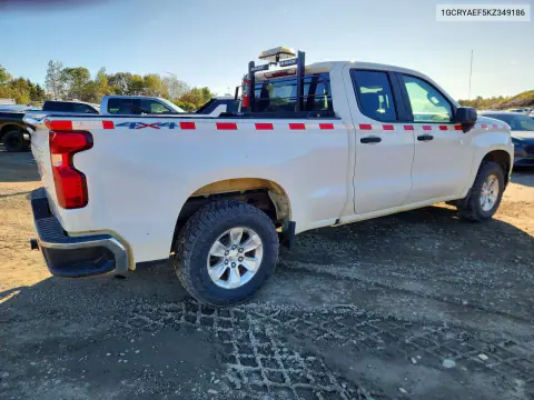 2019 Chevrolet Silverado K1500 VIN 1GCRYAEF5KZ349186 фото 3