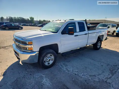2GC2KREG5K1222523 — 2019 Chevrolet Silverado, Задняя часть, фото до ремонта