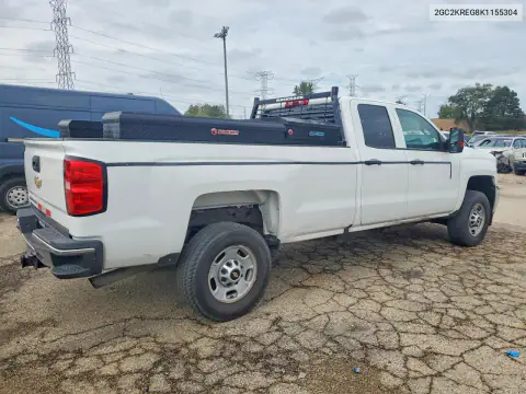2GC2KREG8K1155304 — 2019 Chevrolet Silverado, фото 3 с аукциона Copart 20.10.2026, Задняя часть