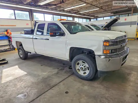 2GC2KREG7K1222961 — 2019 Chevrolet Silverado, фото 4 с аукциона Copart 20.10.2026, Задняя часть
