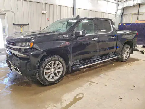 1GCUYHEL3KZ163283 — 2019 Chevrolet Silverado, Передняя часть (Front End), фото до ремонта
