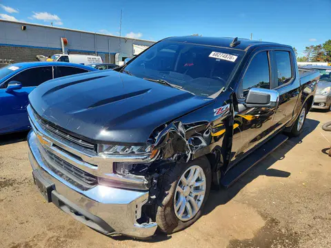 3GCUYDEDXKG313293 — 2019 Chevrolet Silverado, Передняя часть (Front End), фото до ремонта
