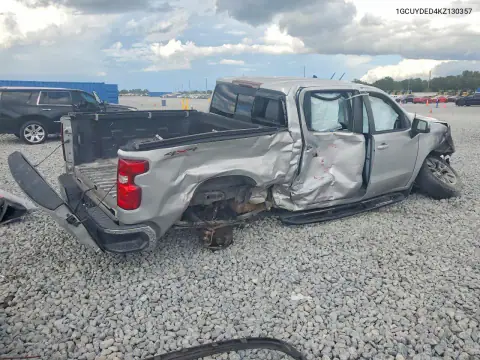 1GCUYDED4KZ130357 — 2019 Chevrolet Silverado, фото 3 с аукциона Copart, Повреждения со всех сторон