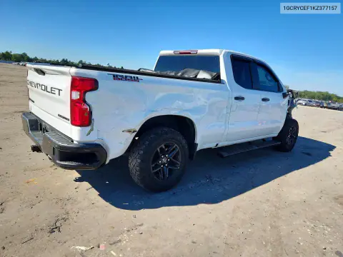 2019 Chevrolet Silverado K1500 Trail Boss Custom VIN 1GCRYCEF1KZ377157 фото 3